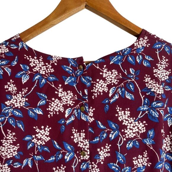 Madewell floral long sleeve shift dress. Size xxs - Picture 8 of 8